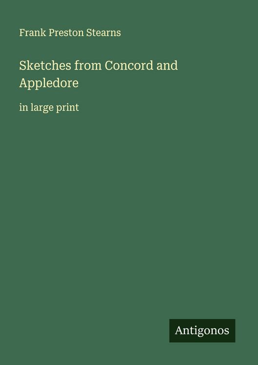 Produktbild: Sketches from Concord and Appledore