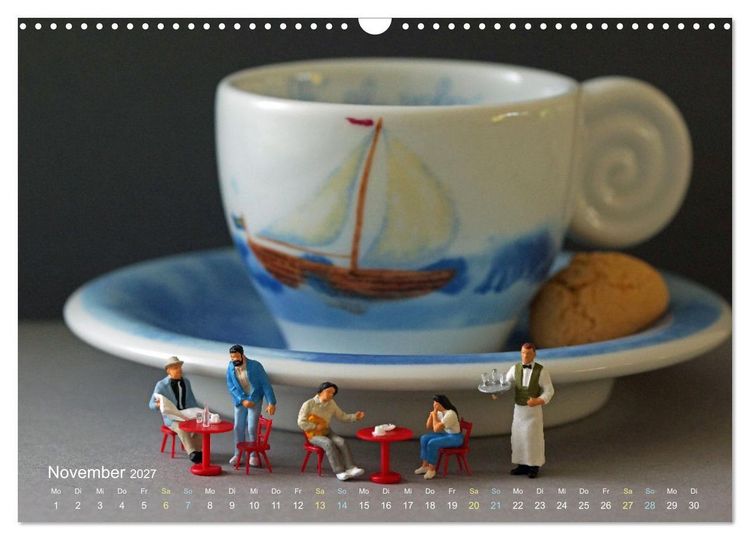 Produktbild: Das geheime Leben von Miniatur-Figuren (Wandkalender 2027 DIN A3 quer), CALVENDO Monatskalender