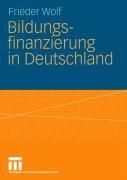Produktbild: Bildungsfinanzierung in Deutschland