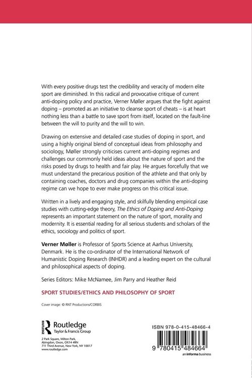 Produktbild: The Ethics of Doping and Anti-Doping