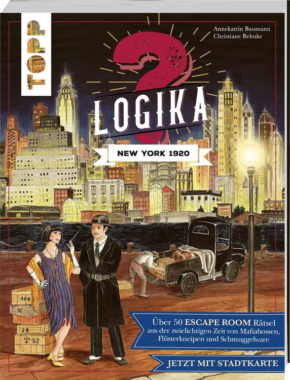 Produktbild: Logika &ndash; New York 1920: Logikr&auml;tsel f&uuml;r zwischendurch von leicht bis schwer