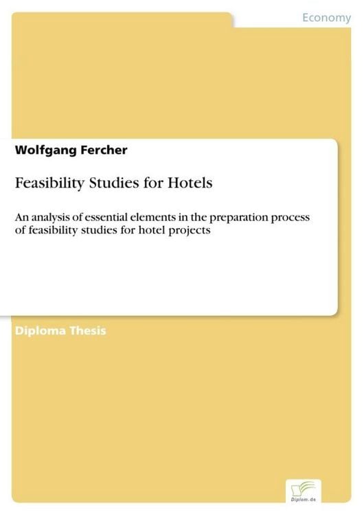 Produktbild: Feasibility Studies for Hotels