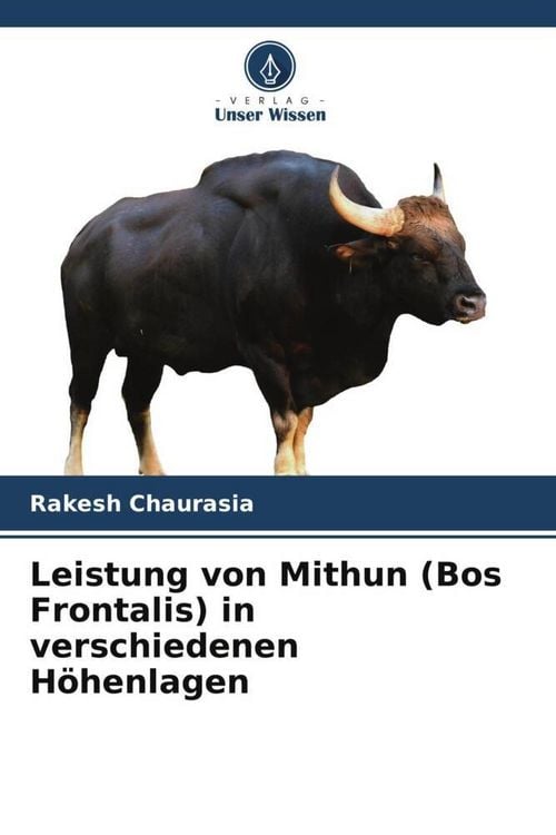 Produktbild: Leistung von Mithun (Bos Frontalis) in verschiedenen H&ouml;henlagen