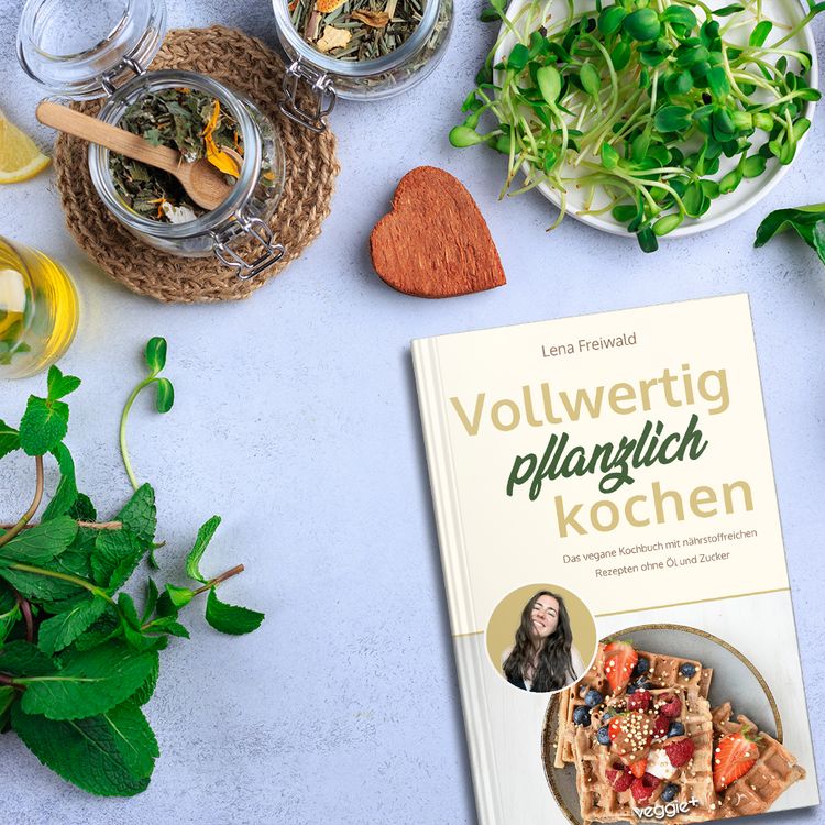 Produktbild: Vollwertig pflanzlich kochen