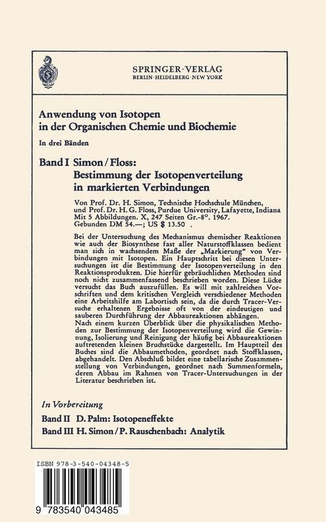 Produktbild: Stoffwechsel der isoliert perfundierten Leber