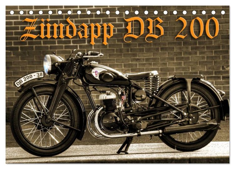 Produktbild: Z&uuml;ndapp DB 200 (Tischkalender 2026 DIN A5 quer), CALVENDO Monatskalender