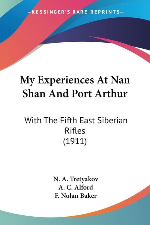 Produktbild: My Experiences At Nan Shan And Port Arthur