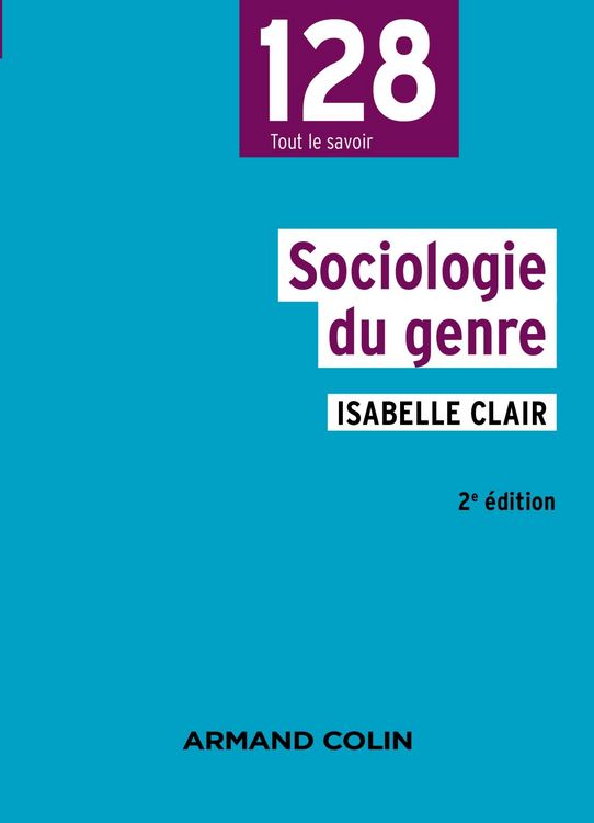 Produktbild: Sociologie du genre 2e &eacute;d.