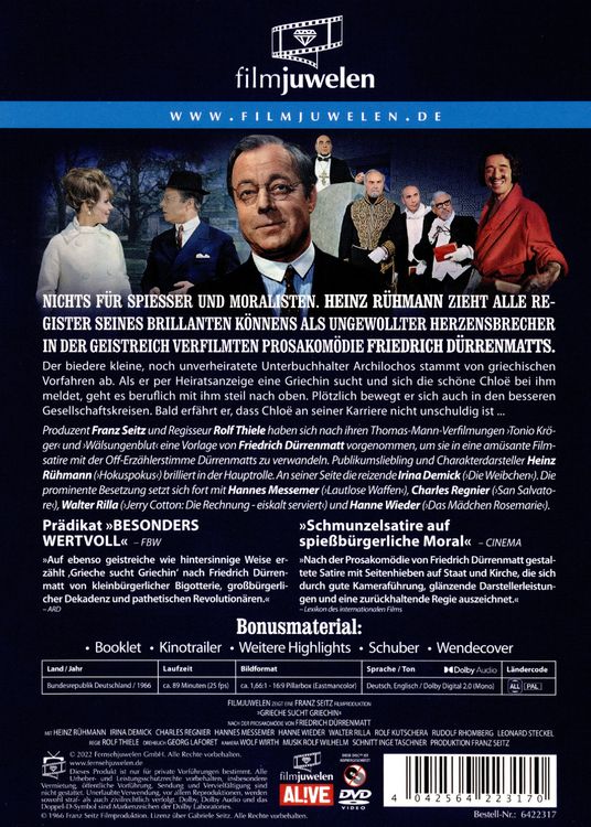Produktbild: Heinz R&uuml;hmann: Grieche sucht Griechin (Filmjuwelen)