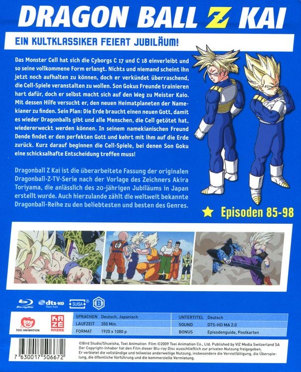 Produktbild: Dragonball Z Kai - Box 6 [2 BRs]