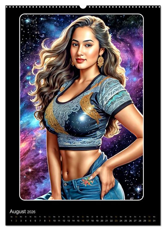 Produktbild: Miss im Universum (Wandkalender 2026 DIN A2 hoch), CALVENDO Monatskalender