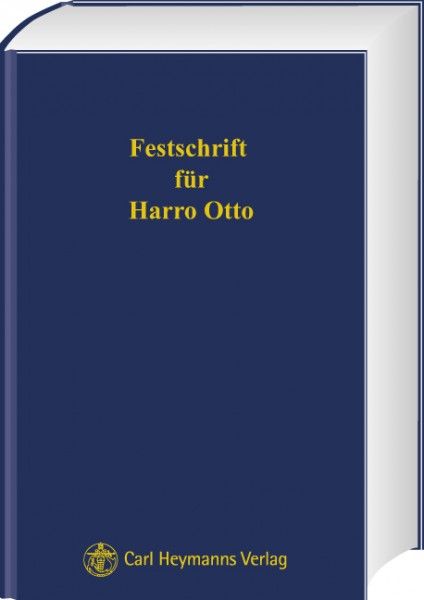 Produktbild: Festschrift f&uuml;r Harro Otto