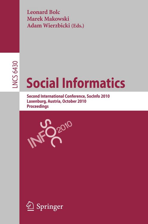 Produktbild: Social Informatics