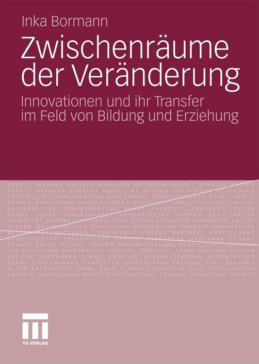 Produktbild: Zwischenr&auml;ume der Ver&auml;nderung