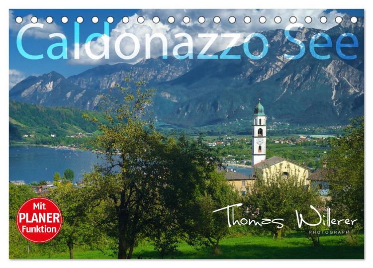 Produktbild: Caldonazzo See (Tischkalender 2026 DIN A5 quer), CALVENDO Monatskalender