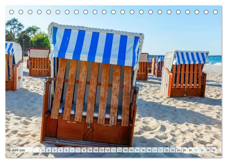 Produktbild: R&uuml;gen in Bildern (Tischkalender 2026 DIN A5 quer), CALVENDO Monatskalender