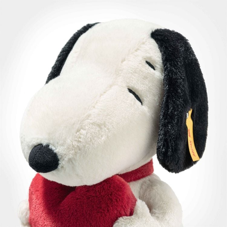 Produktbild: Steiff 024375 - Snoopy Love, 30 cm, Pl&uuml;sch-Hund aus der Comicserie Peanuts