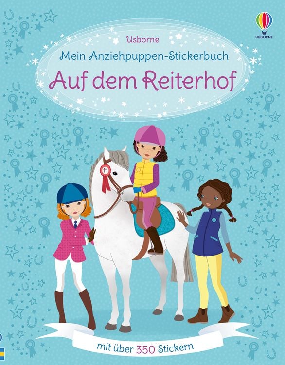 Bild vom Artikel Mein Anziehpuppen-Stickerbuch: Auf dem Reiterhof vom Autor Lucy Bowman