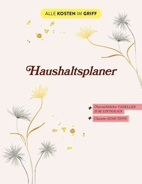 Produktbild: Haushaltsplaner