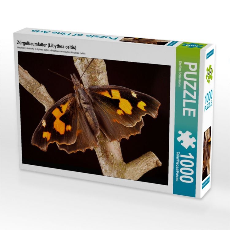 Produktbild: CALVENDO Puzzle Z&uuml;rgelbaumfalter (Libythea celtis) | 1000 Teile Lege-Gr&ouml;&szlig;e 64x48cm Foto-Puzzle f&uuml;r gl&uuml;ckliche Stunden