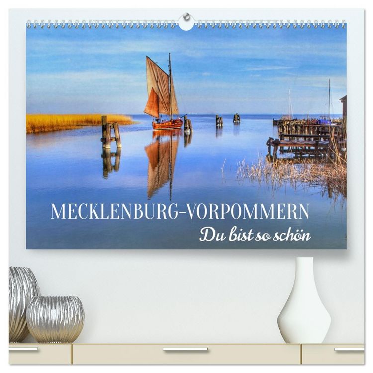 Produktbild: MECKLENBURG-VORPOMMERN.Du bist so sch&ouml;n (hochwertiger Premium Wandkalender 2026 DIN A2 quer), Kunstdruck in Hochglanz