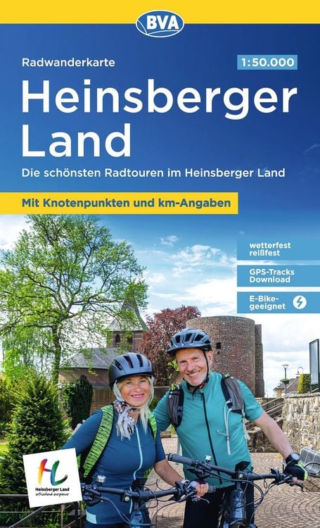 Produktbild: BVA Radwanderkarte Heinsberger Land mit Knotenpunkten 1:50.000
