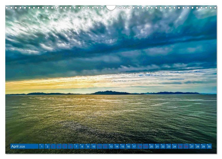 Produktbild: Von Vancouver nach Alaska (Wandkalender 2026 DIN A3 quer), CALVENDO Monatskalender