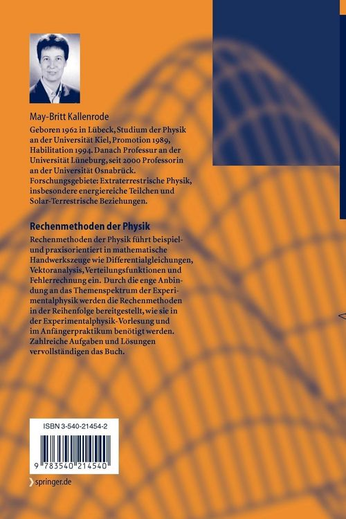 Produktbild: Rechenmethoden der Physik