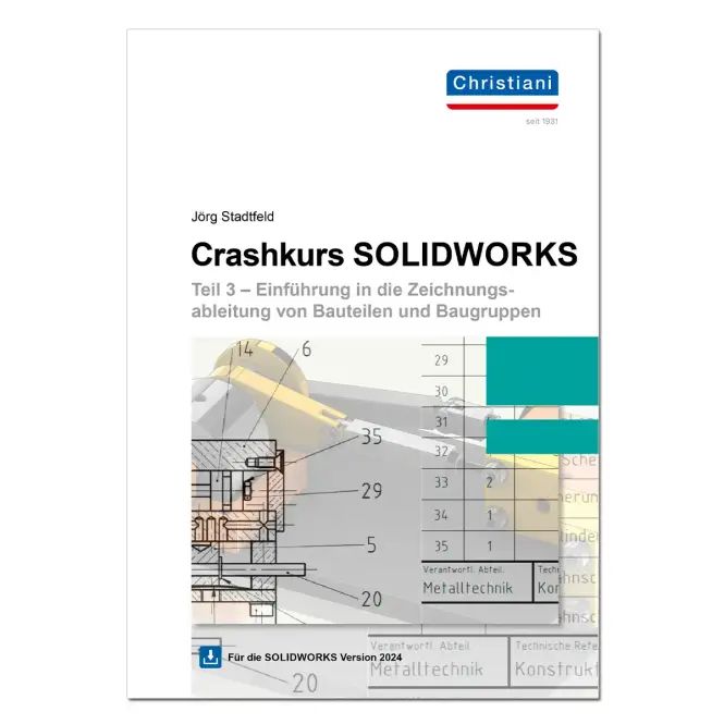 Produktbild: Crashkurs SolidWorks - Teil 3
