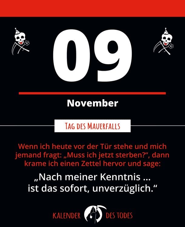 Produktbild: Der schwarze Kalender