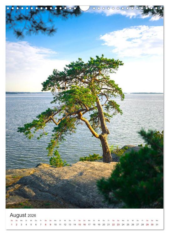 Produktbild: Finnland - Bezaubernde Sch&ouml;nheit. (Wandkalender 2026 DIN A3 hoch), CALVENDO Monatskalender
