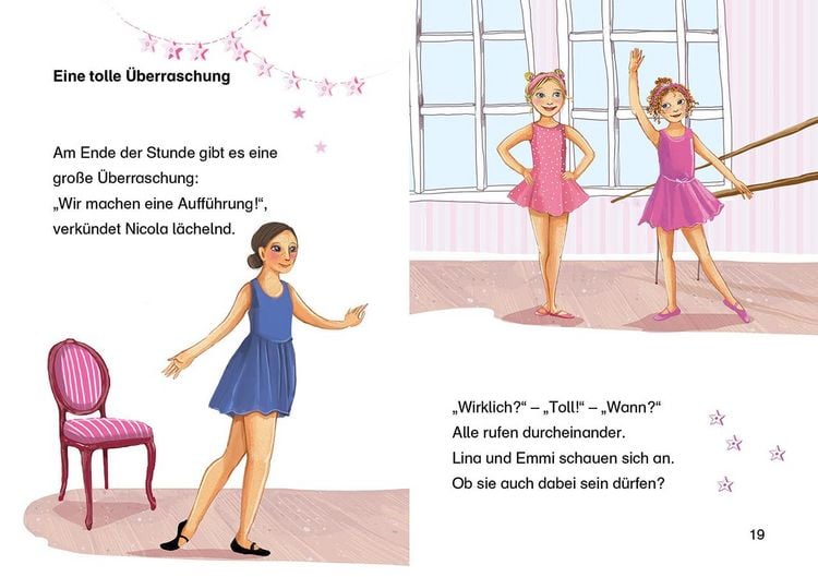 Produktbild: Lesel&ouml;wen 1. Klasse - Die gro&szlig;e Ballett-Auff&uuml;hrung