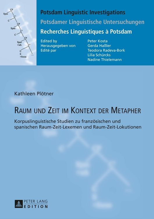 Produktbild: Raum und Zeit im Kontext der Metapher