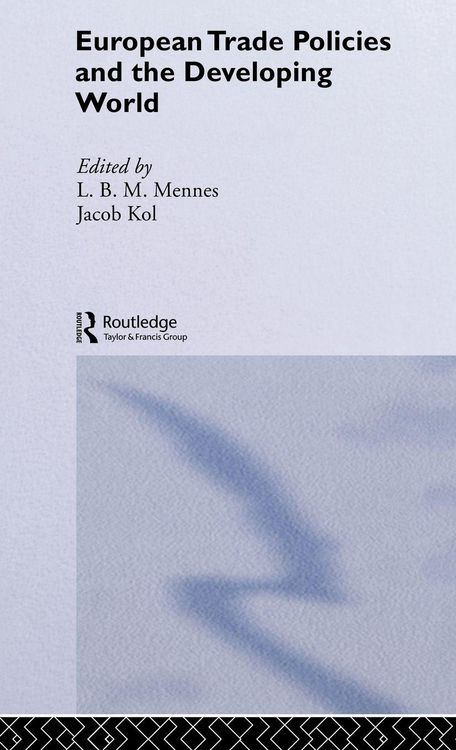 Produktbild: European Trade Policies and Developing Countries