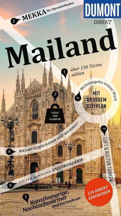 Produktbild: DUMONT direkt Reisef&uuml;hrer E-Book Mailand