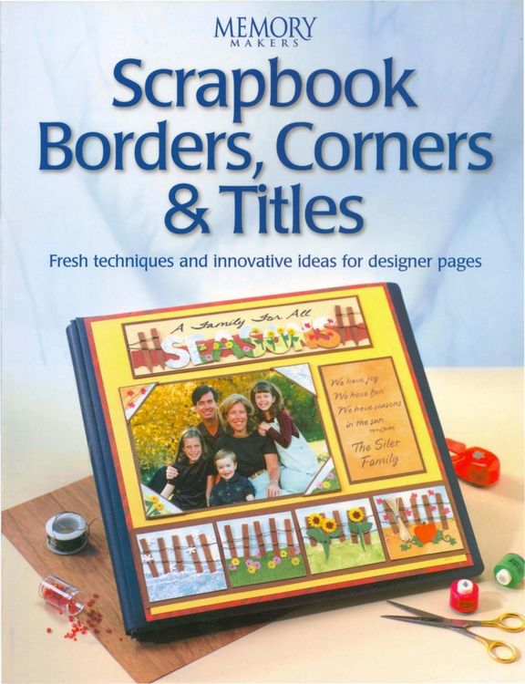 Produktbild: Scrapbook Borders, Corners & Titles