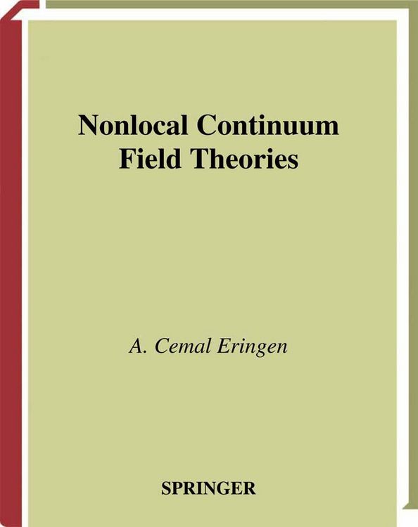 Produktbild: Nonlocal Continuum Field Theories