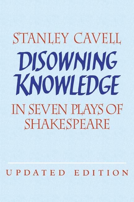 Produktbild: Disowning Knowledge