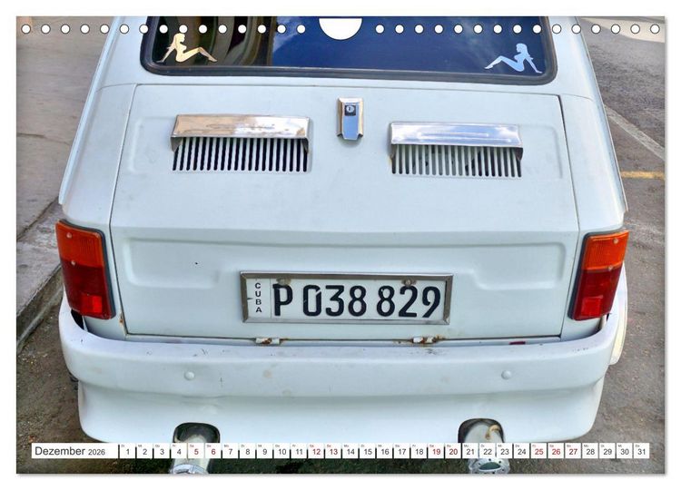 Produktbild: Best of Polski Fiat 126p (Wandkalender 2026 DIN A4 quer), CALVENDO Monatskalender
