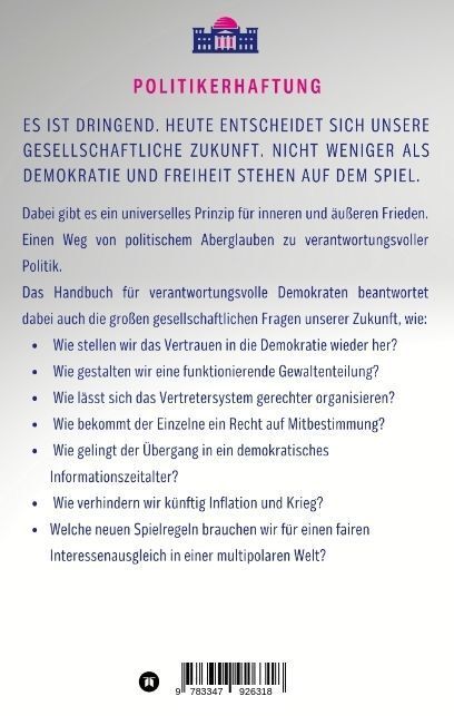 Produktbild: Politiker M&uuml;ssen Haften