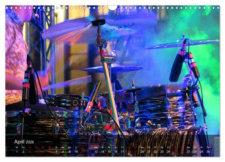 Produktbild: Rockmusik live (Wandkalender 2026 DIN A3 quer), CALVENDO Monatskalender