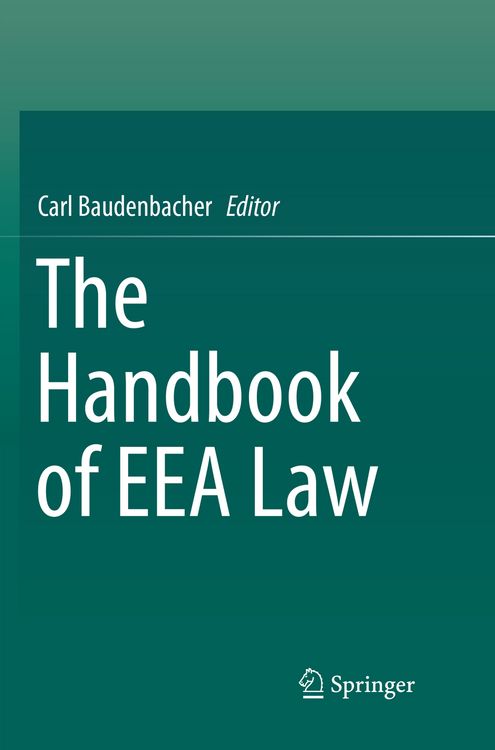 Produktbild: The Handbook of EEA Law