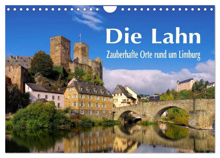 Produktbild: Die Lahn - Zauberhafte Orte rund um Limburg (Wandkalender 2026 DIN A4 quer), CALVENDO Monatskalender