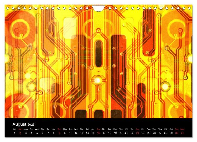 Produktbild: Computer Close Up (Wall Calendar 2026 DIN A4 landscape), CALVENDO 12 Month Wall Calendar