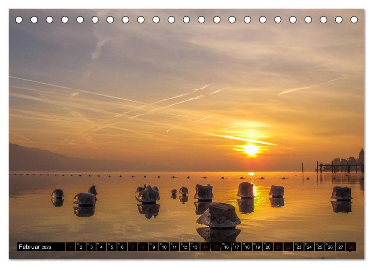 Produktbild: Hegau und westlicher Bodensee (Tischkalender 2026 DIN A5 quer), CALVENDO Monatskalender