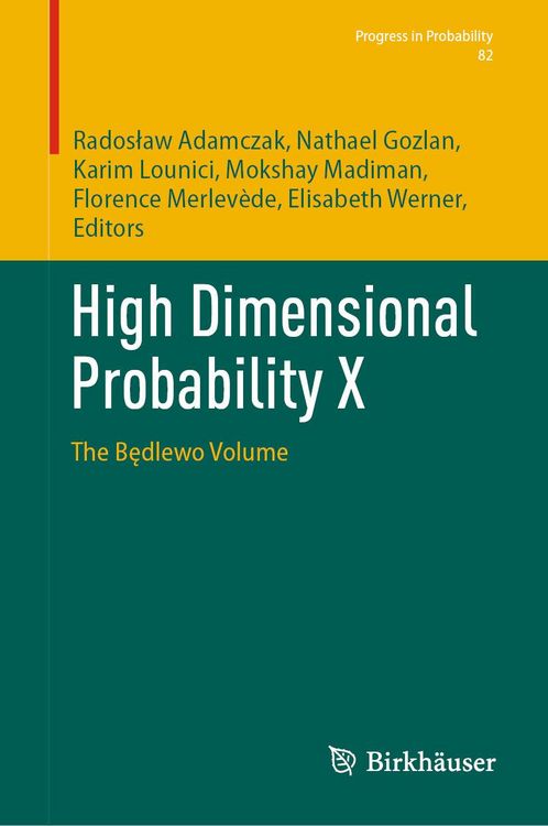 Produktbild: High Dimensional Probability X