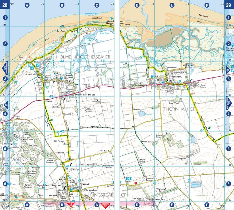 Produktbild: Peddars Way and Norfolk Coast Path