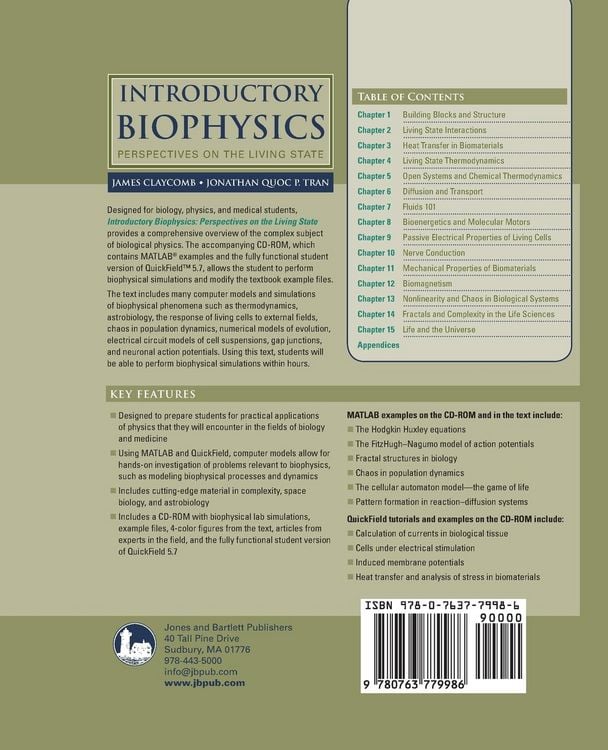 Produktbild: Introductory Biophysics (pb)