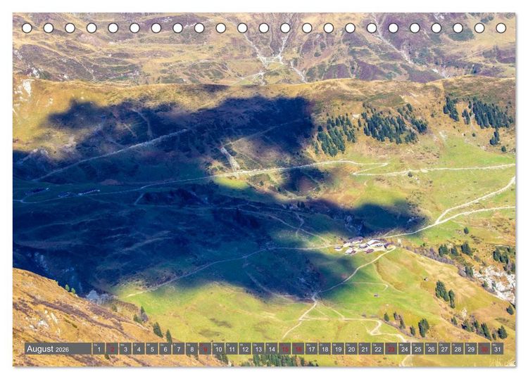 Produktbild: Ein Herz f&uuml;r das Zillertal (Tischkalender 2026 DIN A5 quer), CALVENDO Monatskalender