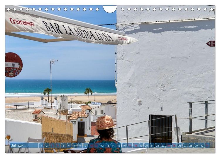 Produktbild: Conil de la Frontera - Eindr&uuml;cke einer Stadt am Atlantik (Wandkalender 2027 DIN A4 quer), CALVENDO Monatskalender